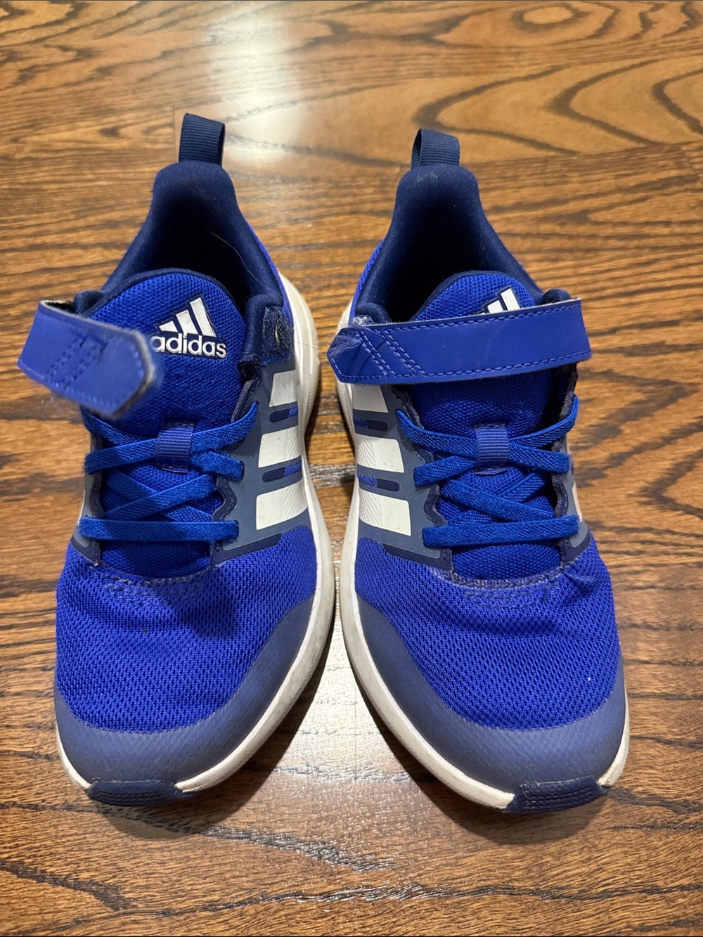 adidas Kids Royal Blue & White Athletic Sneakers